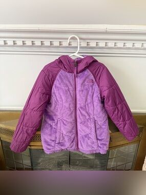 The North Face Perseus Reversible Hooded Fleece Jacket - Girls'